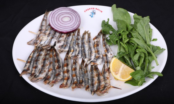Erzincanlı Coşkun Balık hamsi ızgara