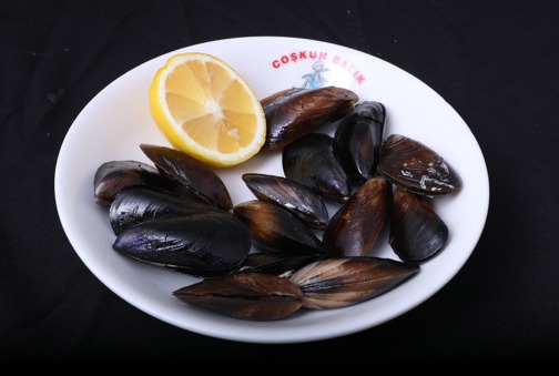 Erzincanlı Coşkun Balık midye dolma mezesi