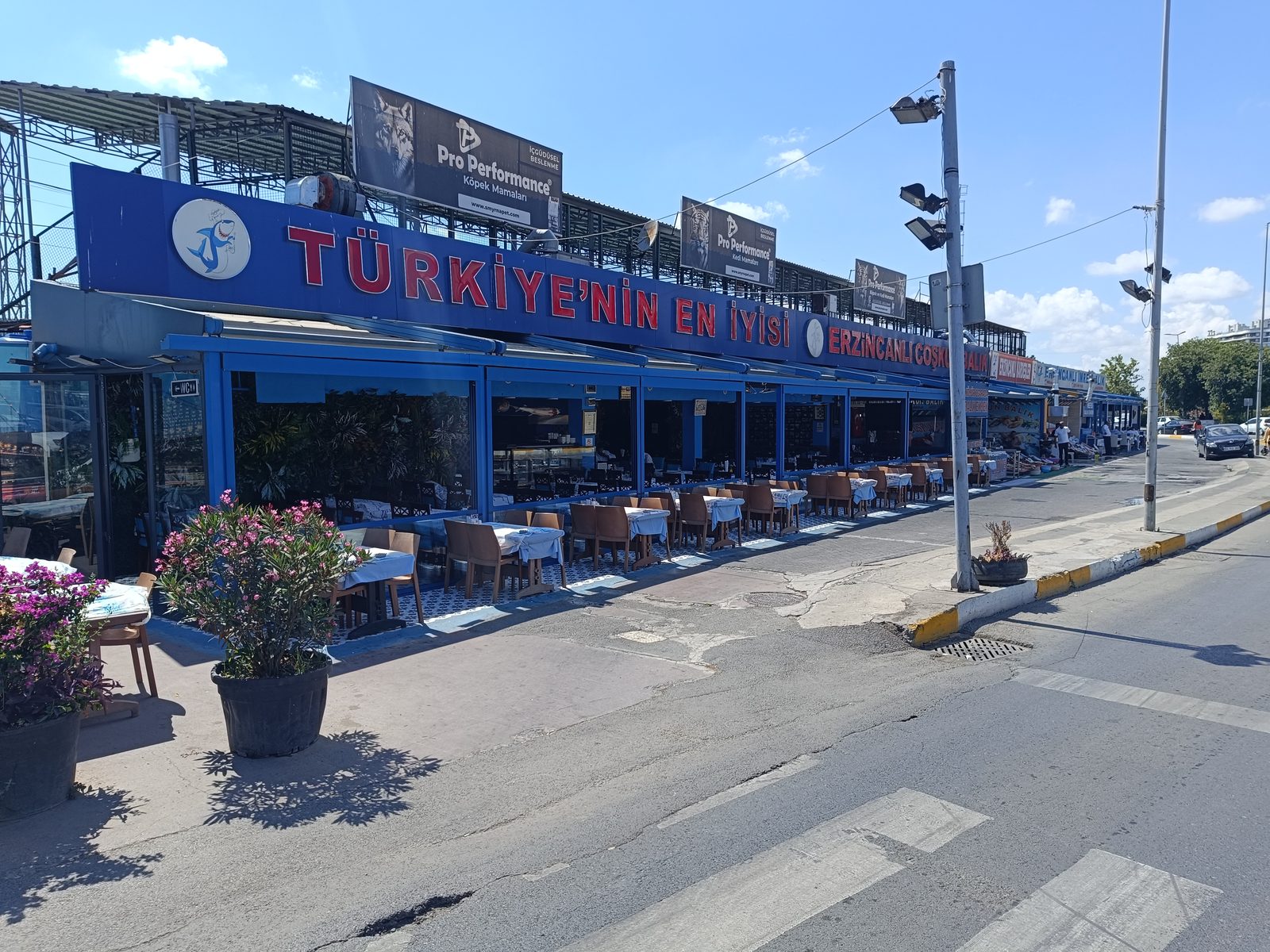 Erzincanlı Coşkun Balık cephe ve tabela